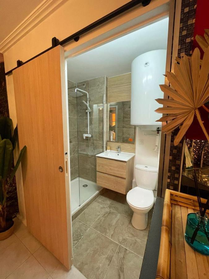 Le Studio Tahiti 4 Pers 600M De La Plage La Faviere Борм-ле-Мімоза Екстер'єр фото