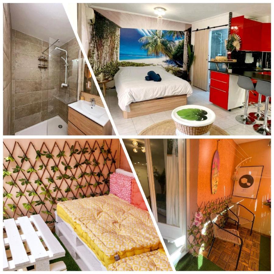 Le Studio Tahiti 4 Pers 600M De La Plage La Faviere Борм-ле-Мімоза Екстер'єр фото